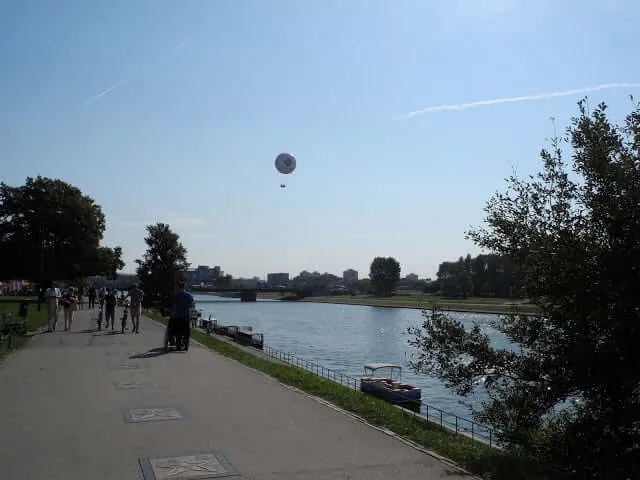 interrail-cracovie-vistule