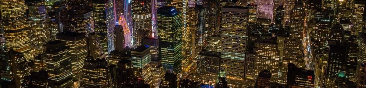 empire state building vue nuit