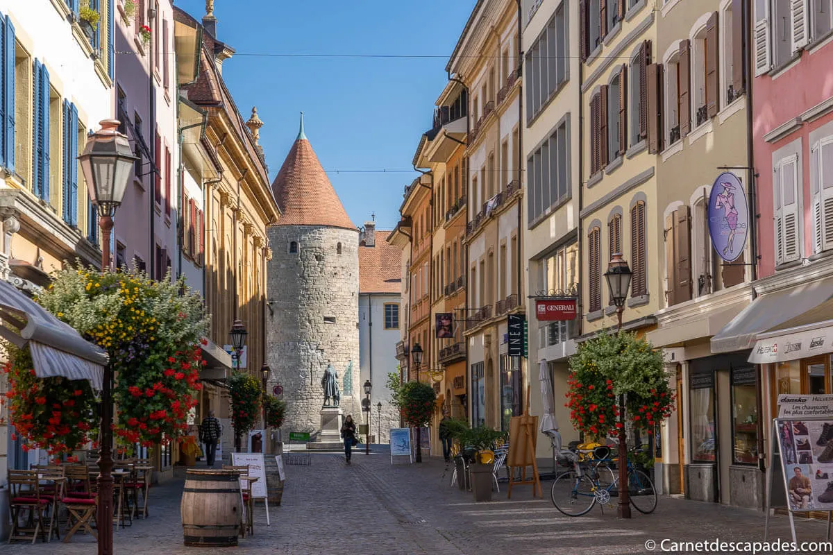 centre ville yverdon les bains