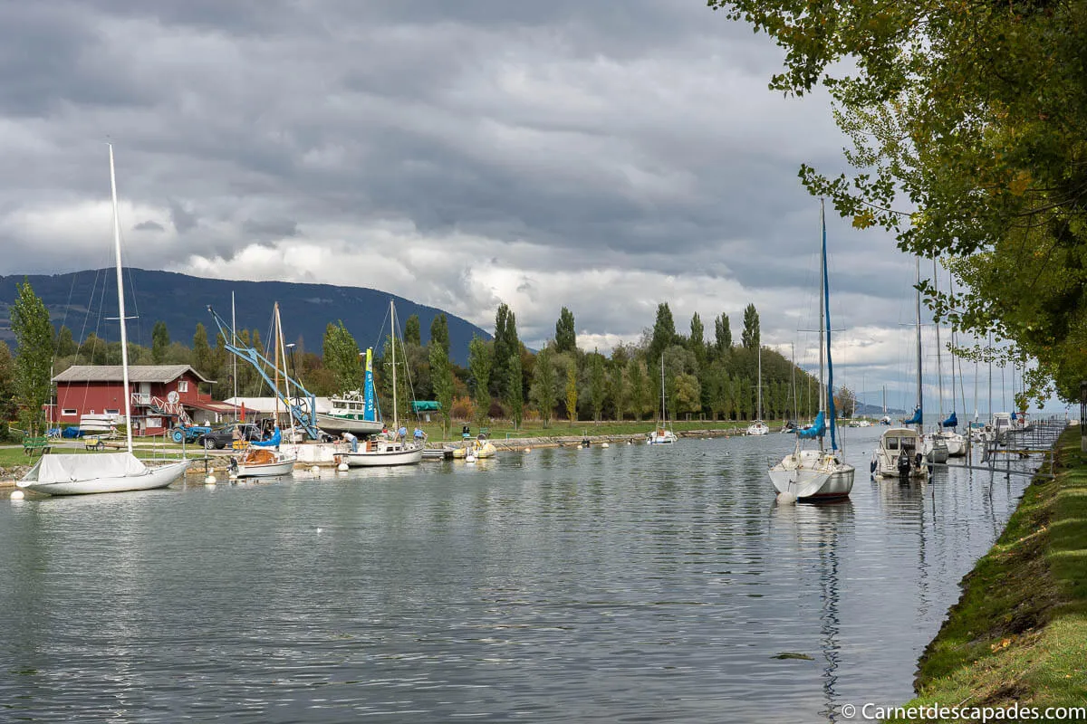 port yverdon les bains