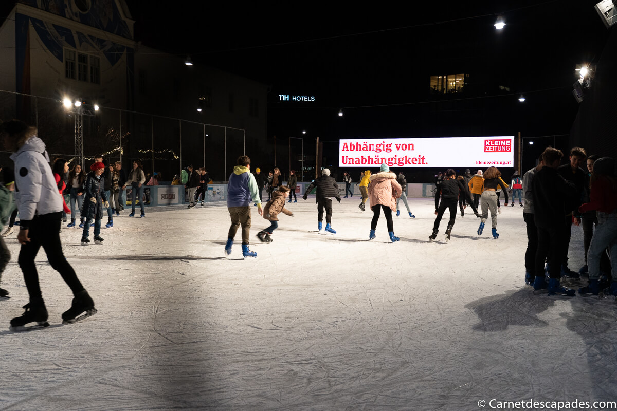 patinoire noel graz