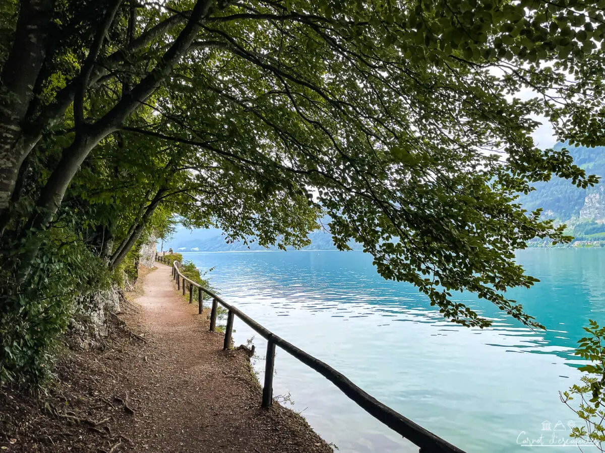 wolfgangsee-chemin-bord-lac