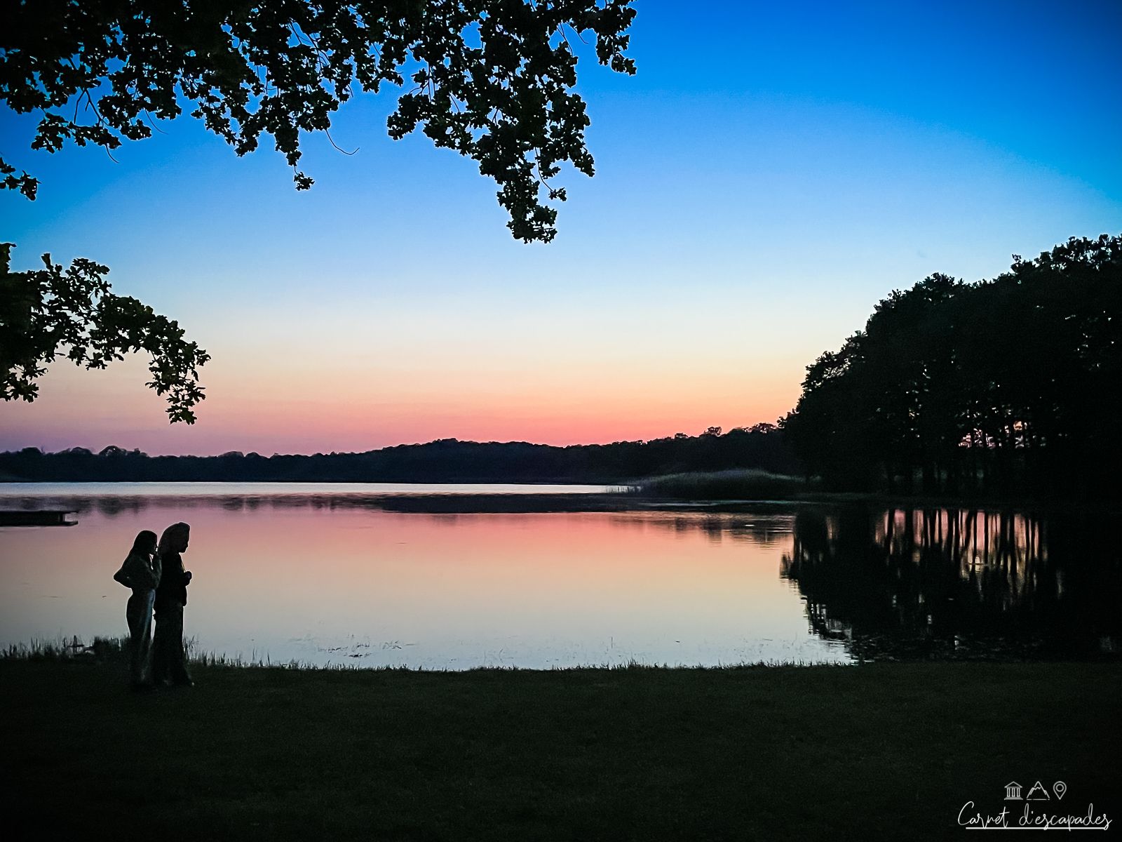 coucher-soleil-etang-stock-moselle