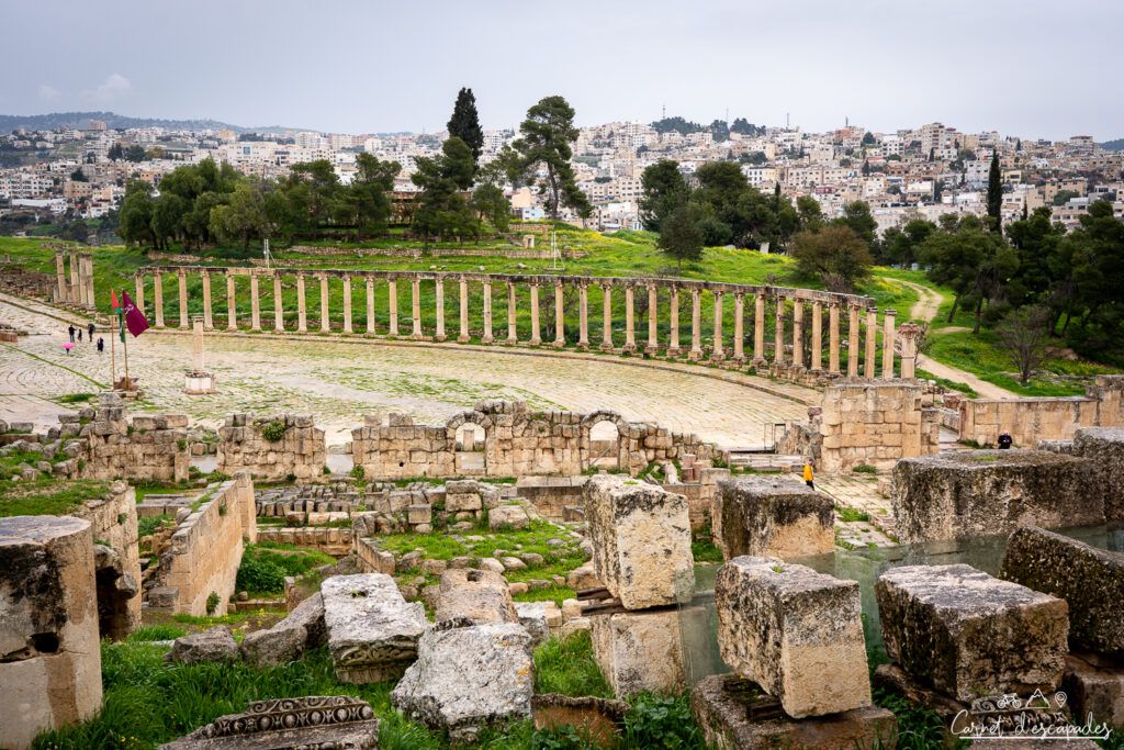 jerash site archeologique jordanie