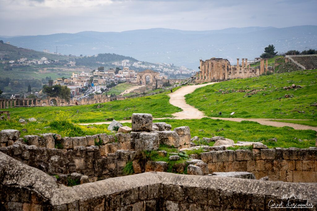 vue-jerash-jordanie