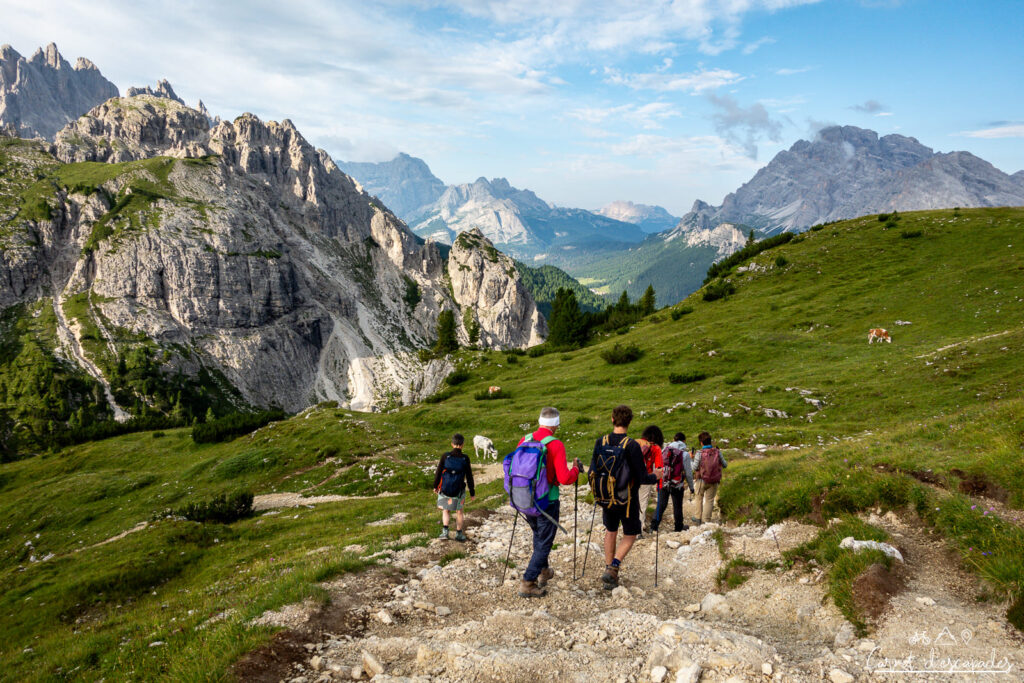 descente-depuis-refuge-auronzo
