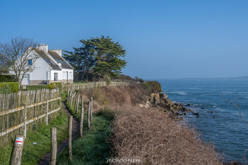 anse du guillec hiver finistere nord gr34 randonnee ocean atlantique