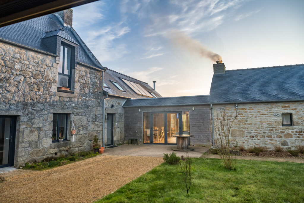 chambre yzare plouescat hiver finistere nord gr34 randonnee ocean atlantique