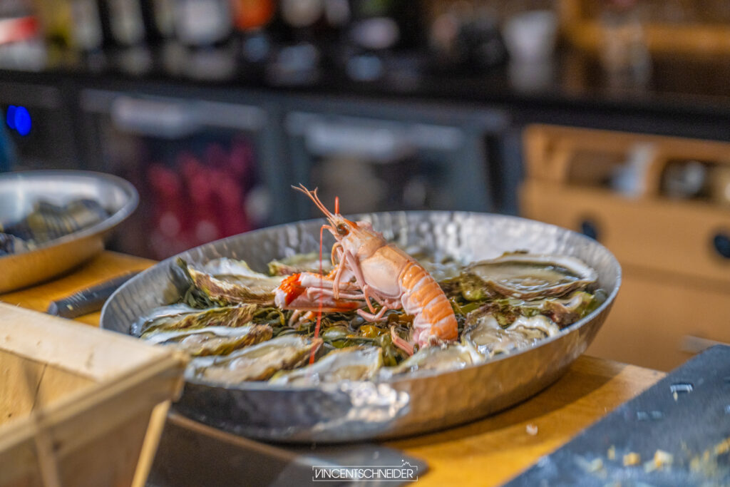 chez janie fruits de mer hiver finistere nord gr34 randonnee ocean atlantique