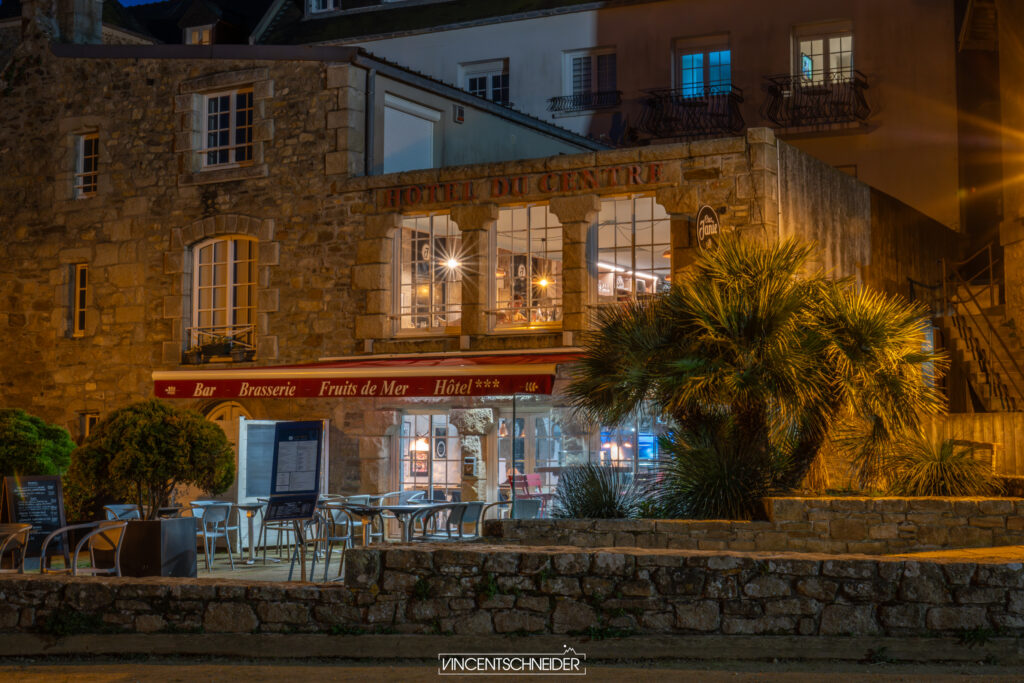 chez janie roscoff nuit hiver finistere nord gr34 randonnee ocean atlatique