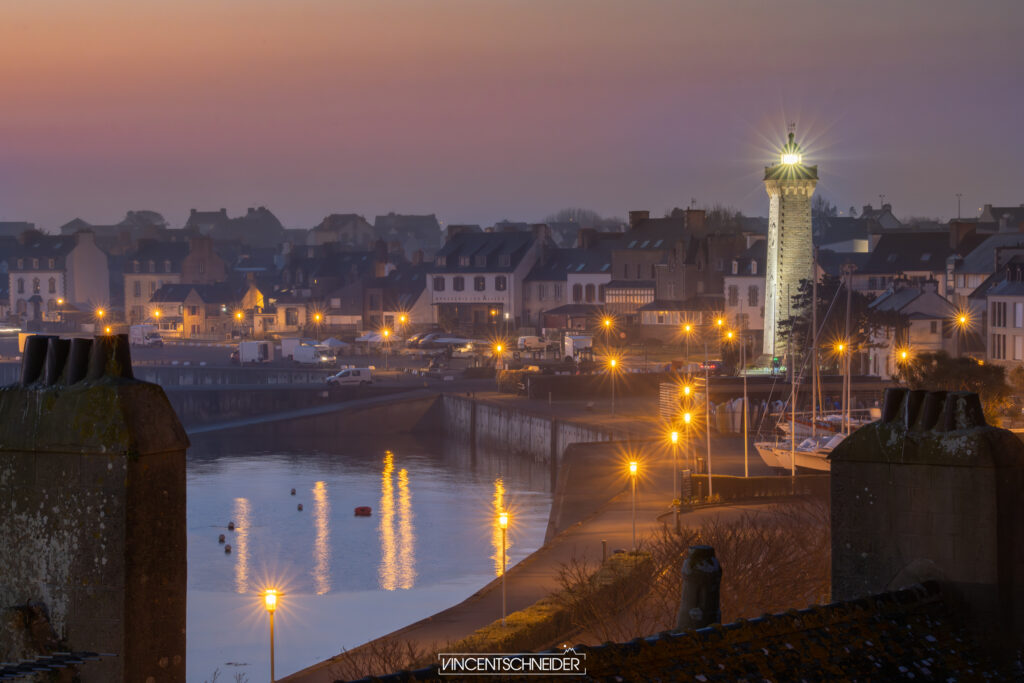 roscoff by night nocturne vieux port bretagne leon finistere 1