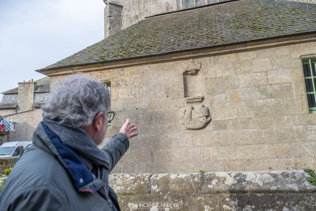 roscoff eglise sculpture navire visite guidee patrimoine ville finistere nord gr34 3