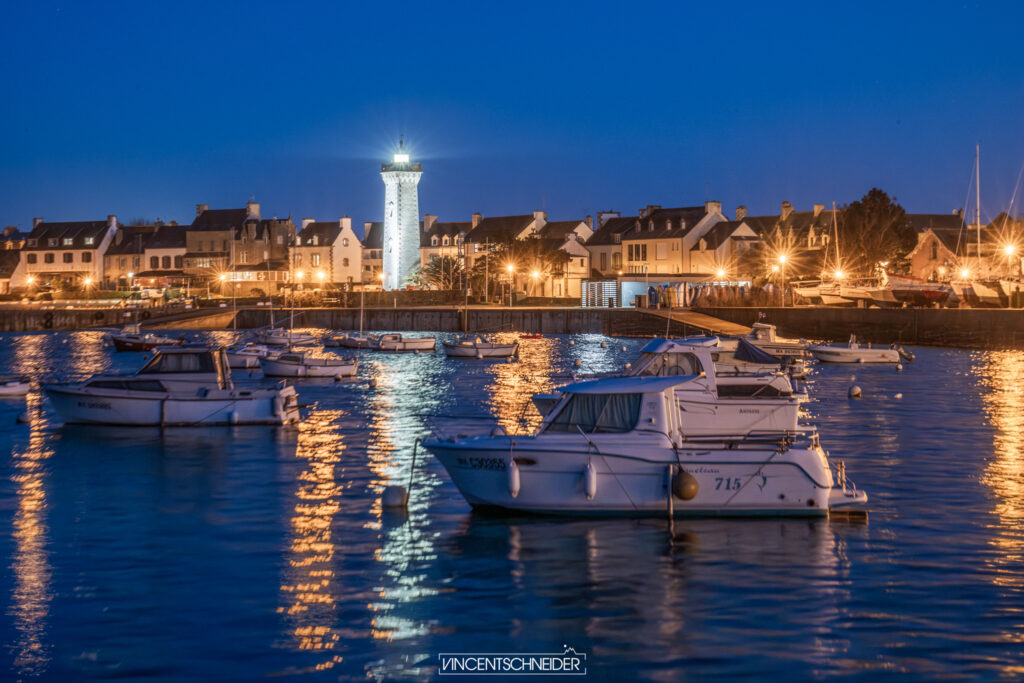 roscoff vieux port ville de nuit finistere leon maree haute bretagne 2