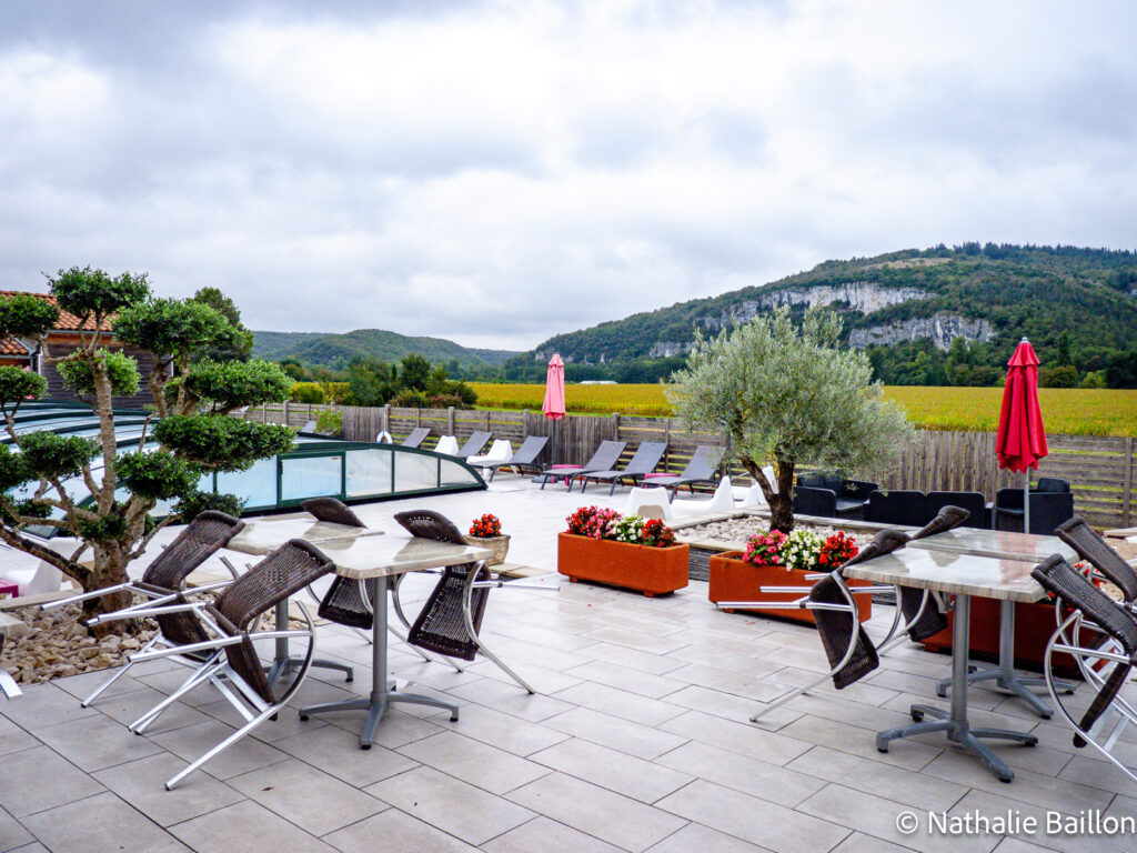 piscine-hôtel-Les-Gabarres