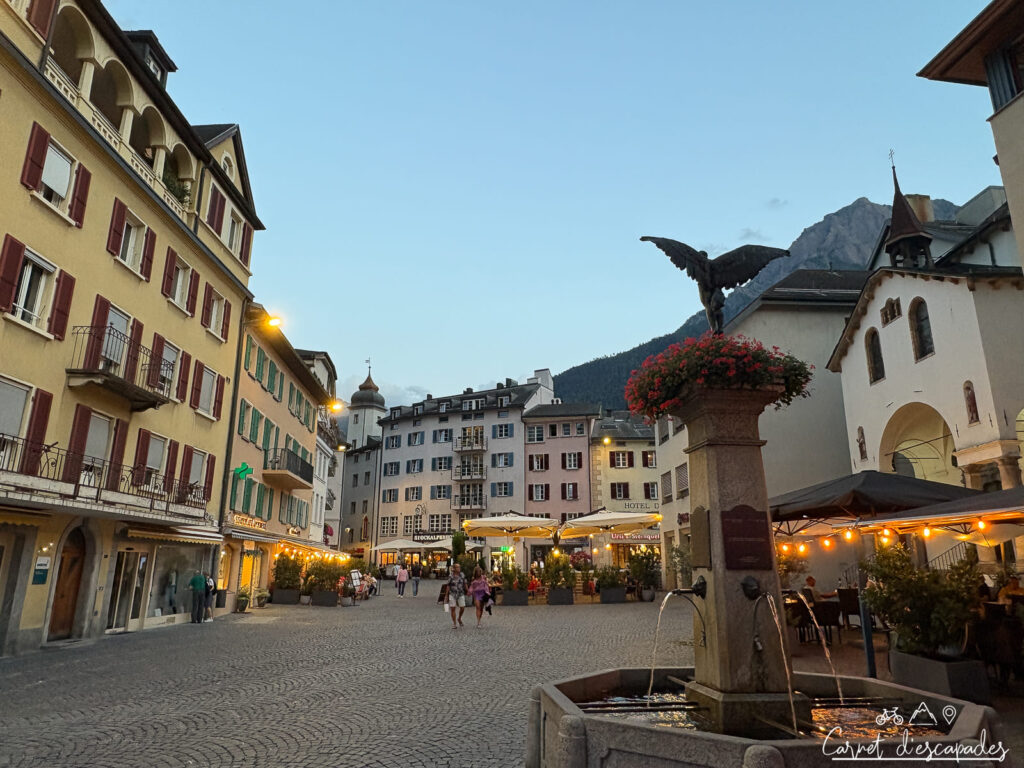 Centre de Brigue en Suisse