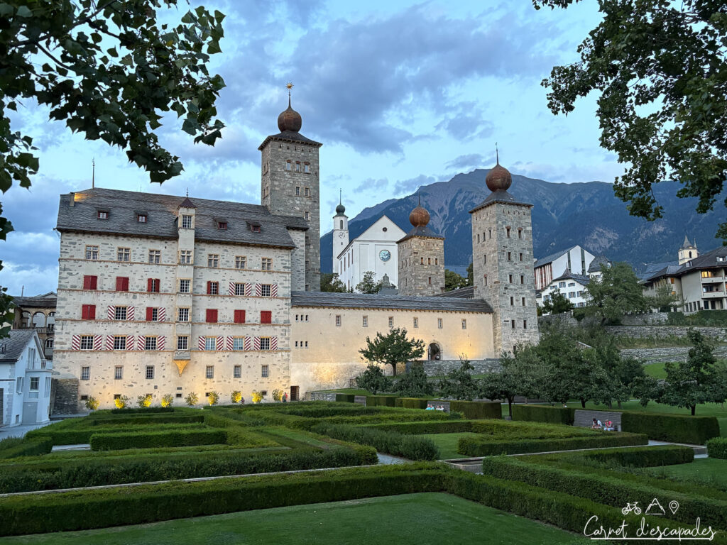 Château de Stockalper à brigue (Suisse)