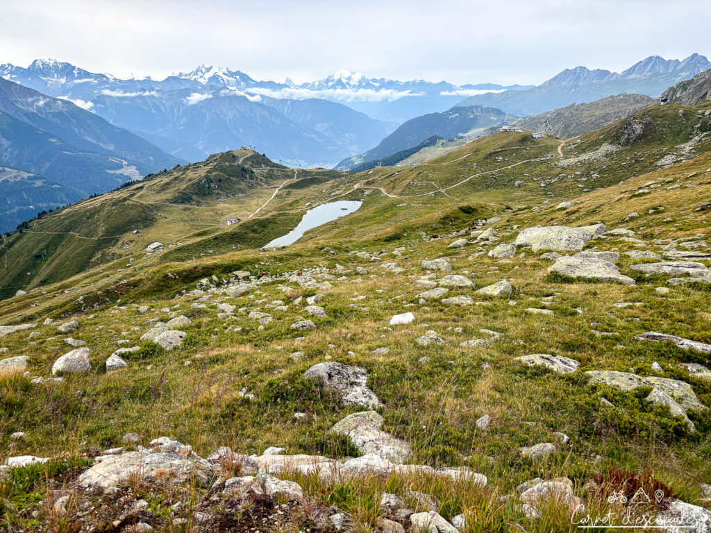 Panorama durant la rando à Aletsch