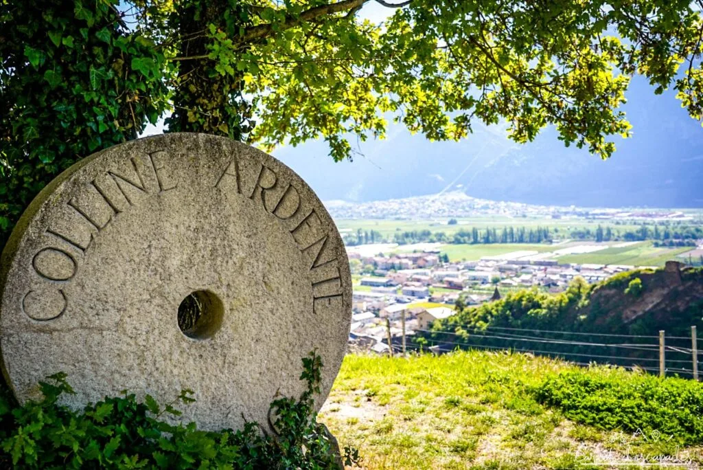 Colline ardente de Saillon