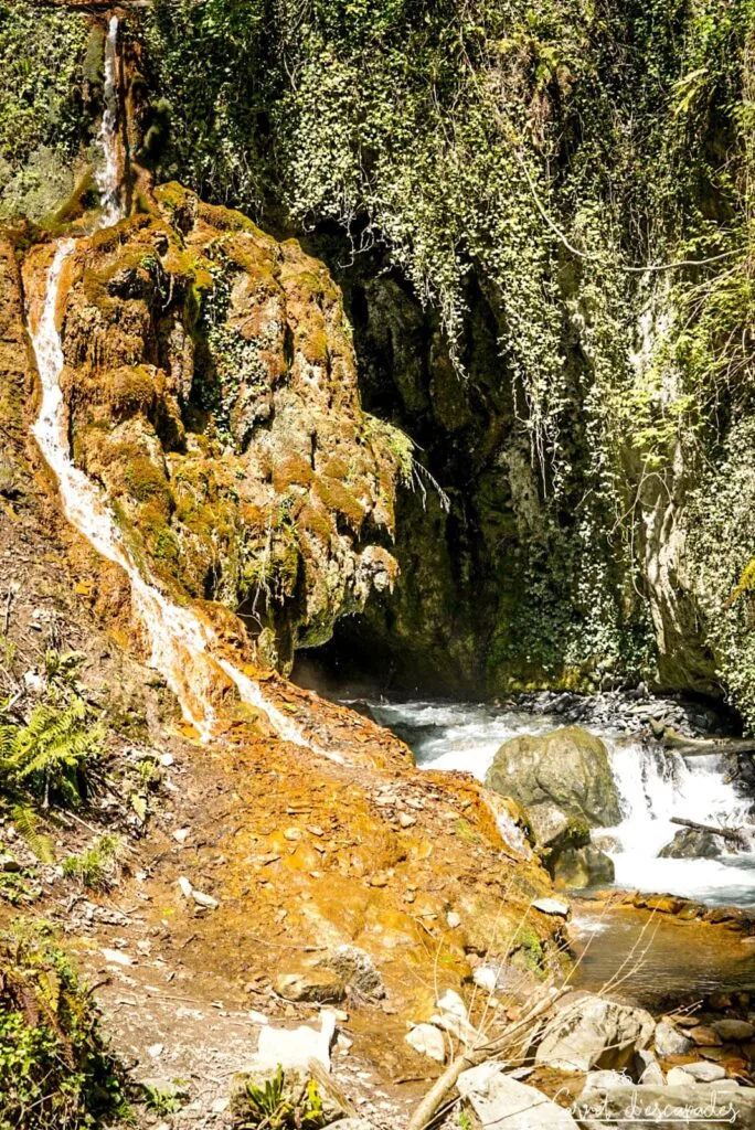Tête du Géant dans les Gorges de Salentze à Saillon (Valais, Suisse)