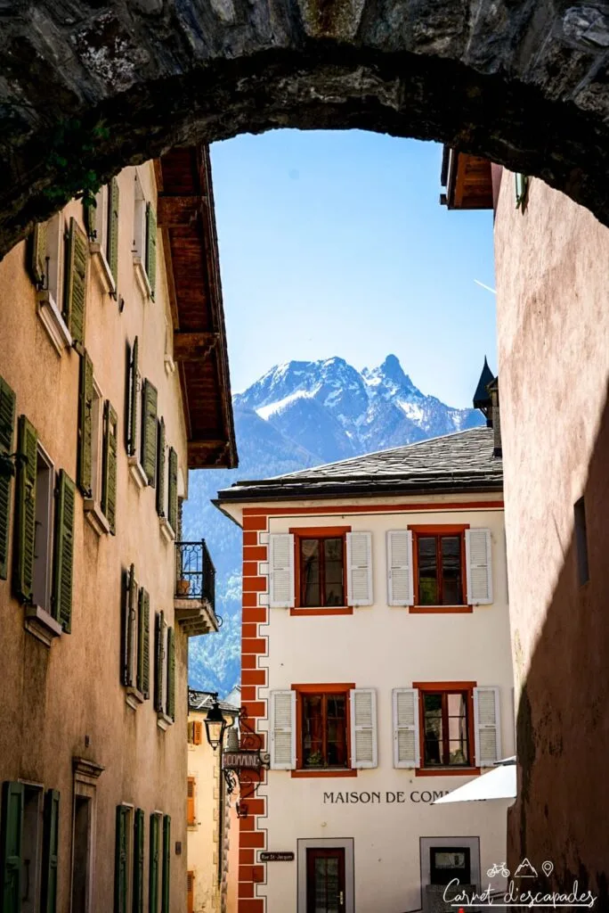 Maison de la Commune à Saillon en Suisse