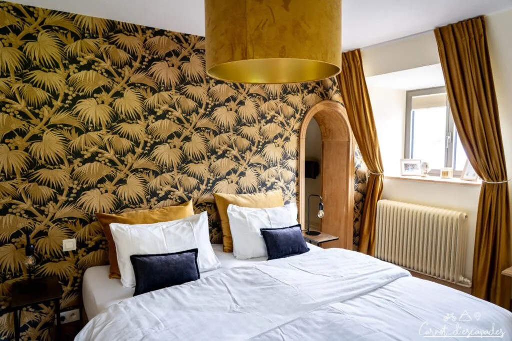 Chambre dans la maison d'hôtes la Vaulx Renard à Stoumont