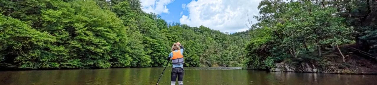 SUP sur le Lac de Nisramont