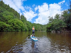 SUP sur le Lac de Nisramont