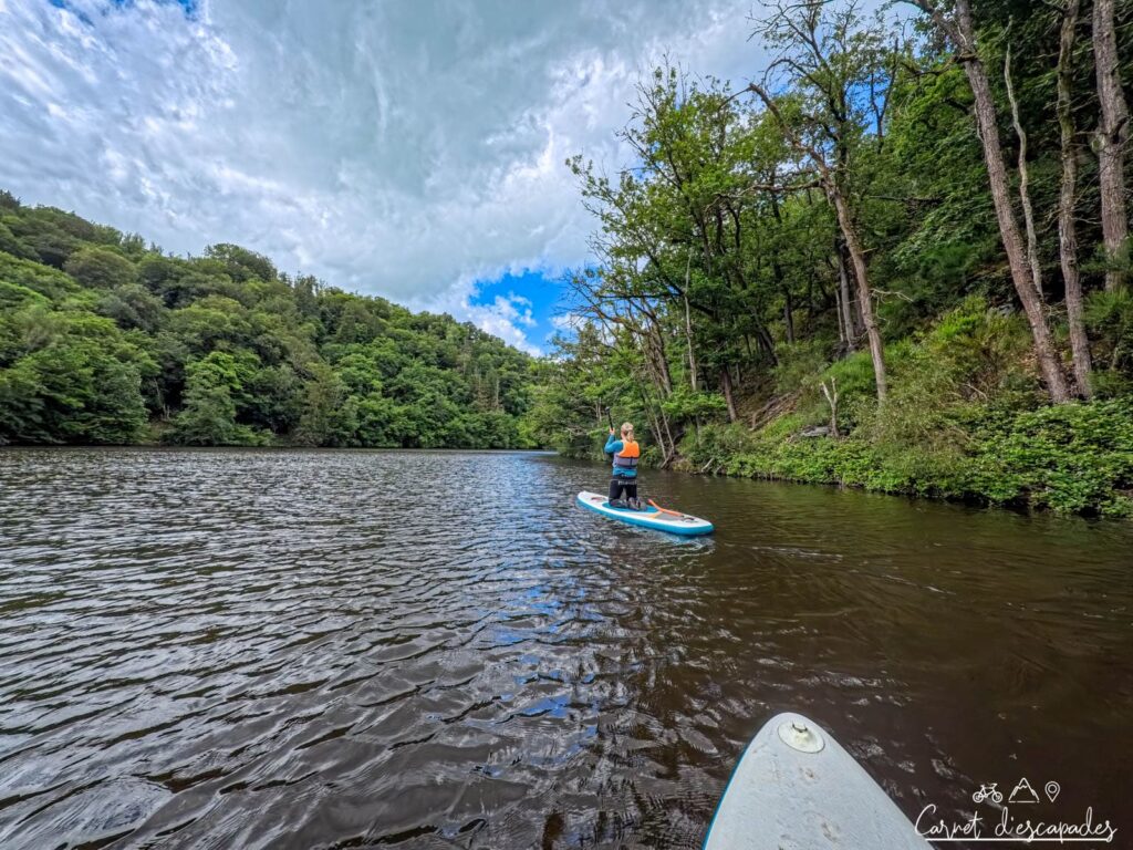 Stand-up paddle sur le Lac de Nisramont