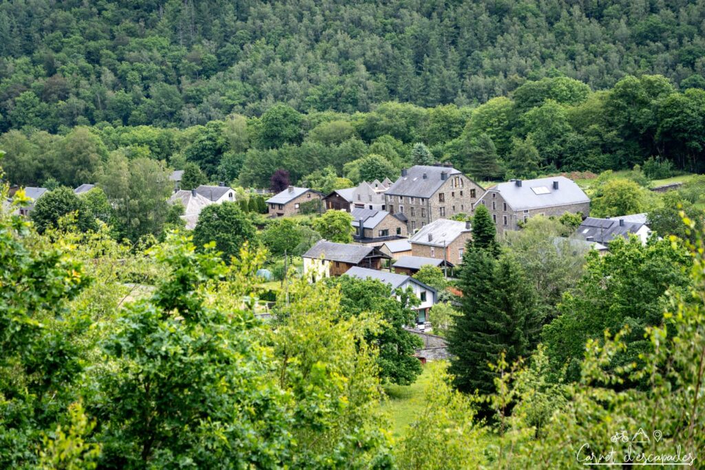 panorama village laforet wallonie