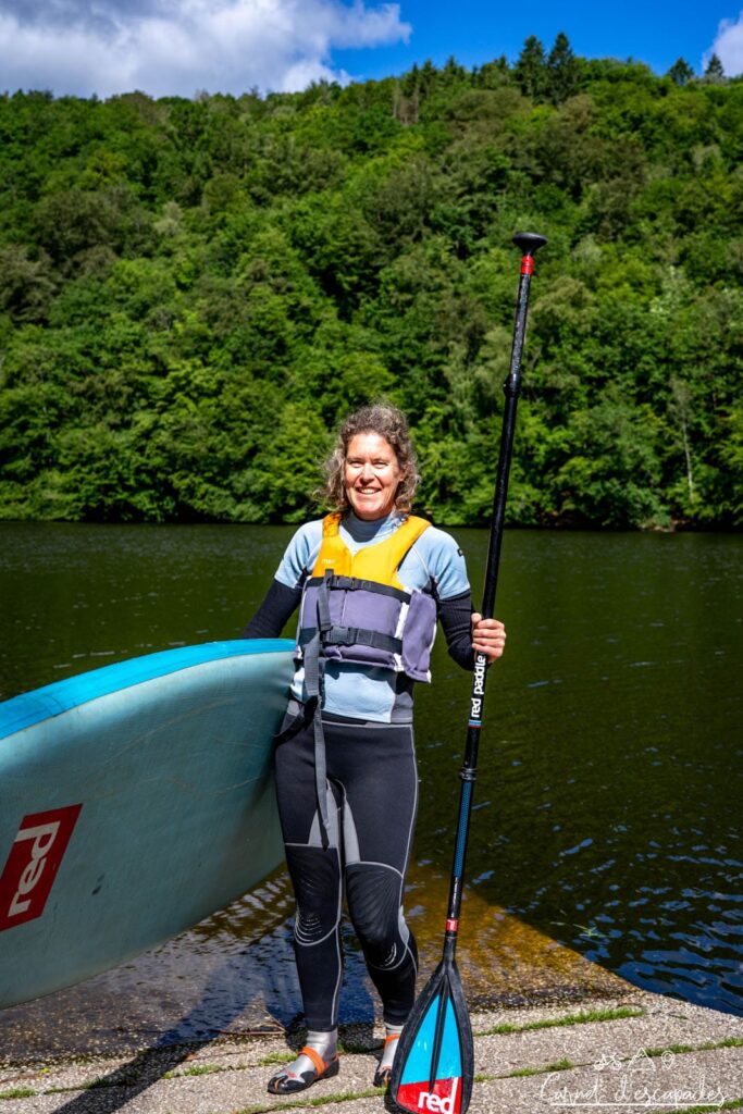 Roelian Oorschot de SUP Ardennen