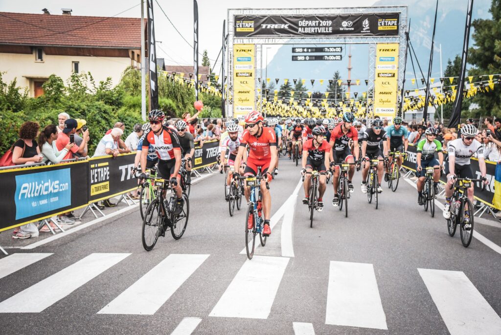 Départ étape du Tour