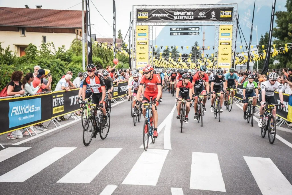 Départ étape du Tour