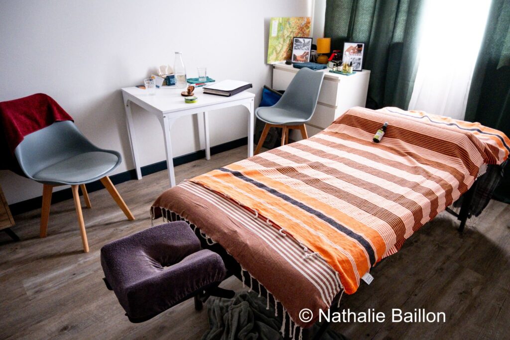 Table de massage chez 02Mains