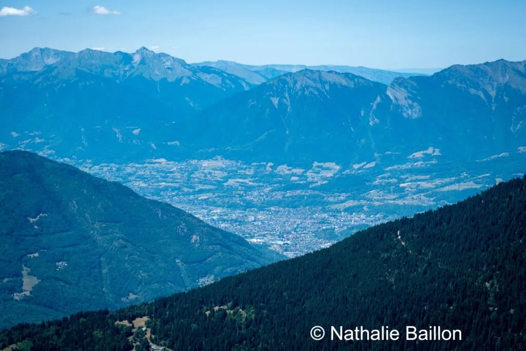 Vue sur la vallée