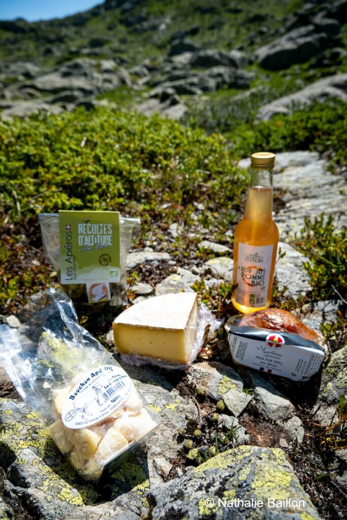 Pique nique de produits locaux
