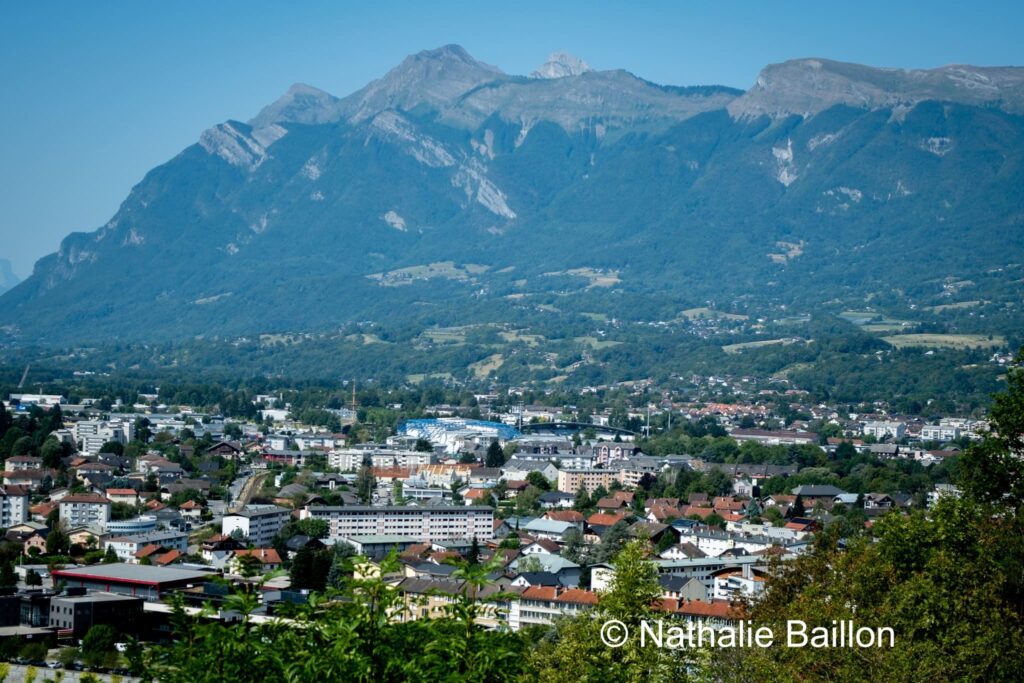 Vue sur Albertville depuis Conflans